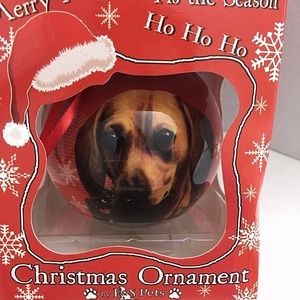 Dachshund Christmas Ball Ornament Holiday Boxed